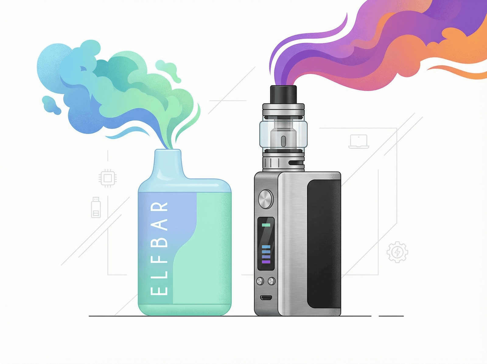 Vape alapok kezdőknek: Hogyan működik a vape és miért válaszd az Elf Bar-t?