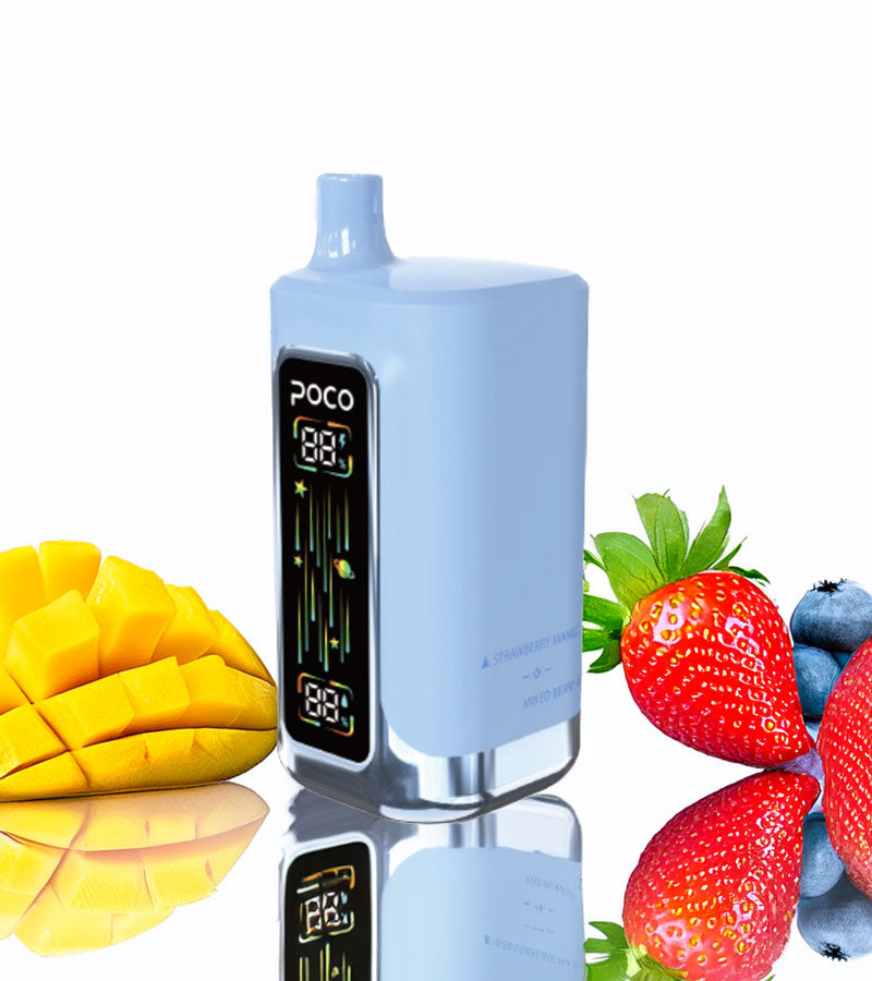 Poco FR 80000 – Blueberry Raspberry Lemonade & Strawberry Kiwi & Strawberry Mango & Mixed Berry 5%
