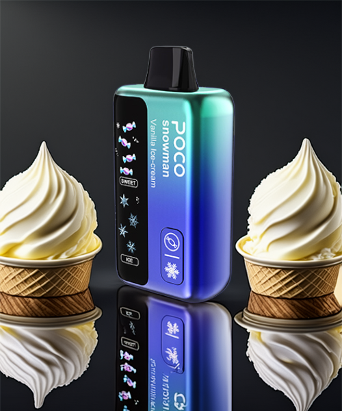 Poco Snowman 70000 – Vanilla Ice-cream 5%