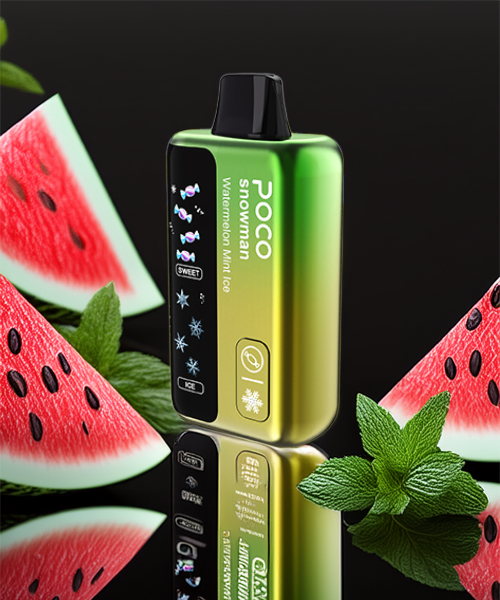 Poco Snowman 70000 – Watermelon Mint Ice 5%